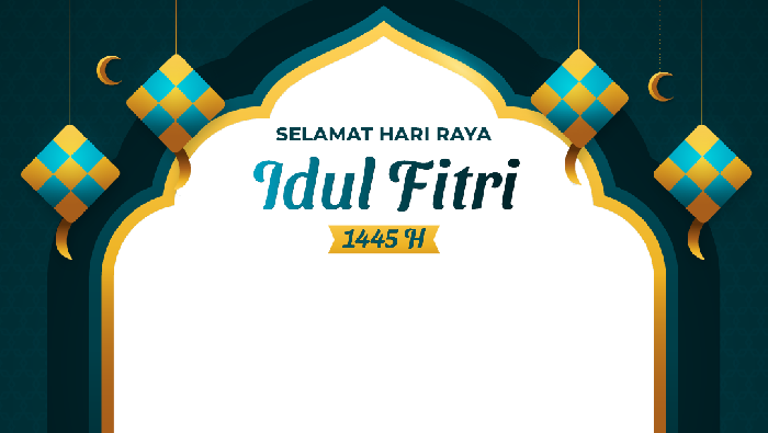 Twibbon Kartu Ucapan Idul Fitri 2024