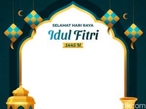 25 Twibbon Kartu Ucapan Idul Fitri 2024 Gratis, Cocok Dipakai di Medsos!