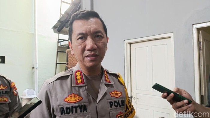 Kapolresta Jogja Kombes Pol Aditya Surya Dharma saat ditemui di Mapolresta Jogja, Jumat (5/4)2024).