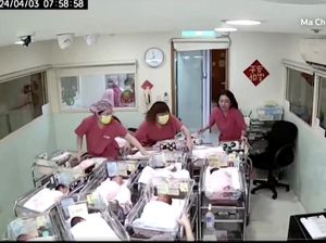 Aksi Heroik Perawat Lindungi Bayi saat Taiwan Diguncang Gempa