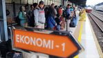 26 Ribu Penumpang Mudik dari Stasiun Senen Hari Ini