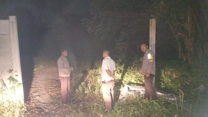 Aksi perusakan properti di area BSD Blok Sambagi, Kecamatan Rumpin, Kabupaten Bogor, Jawa Barat. Foto: dok. Polres Bogor
