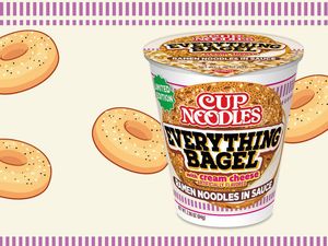Unik! Mie Instan Cup Ini Rasanya Bagel Krim Keju yang Gurih