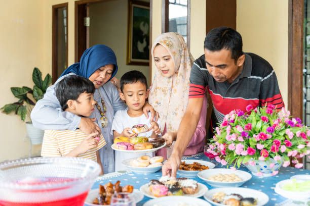Rangkaian Bunga untuk Lebaran.