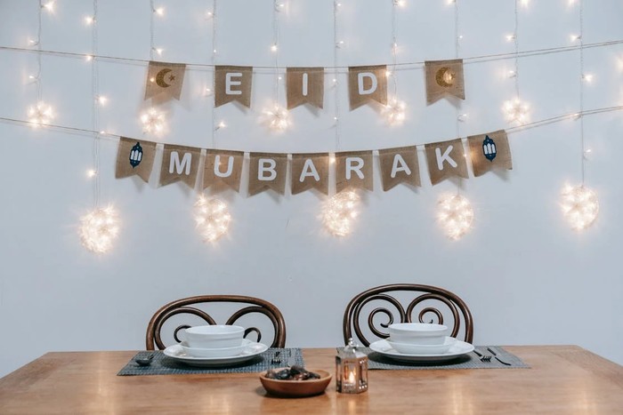 Lighting String tema Lebaran.