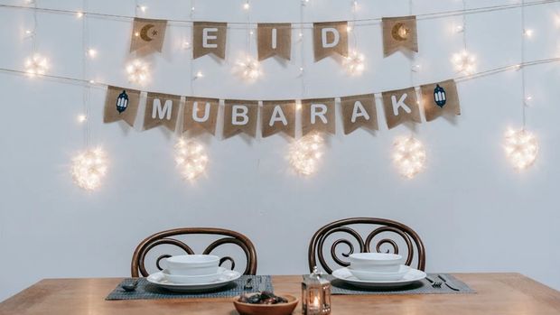 Lighting String tema Lebaran.