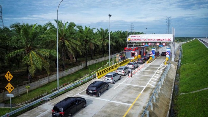 Gerbang Tol Kuala Bingai, salah satu ruas tol JTTS (Dok. PT Hutama Karya)
