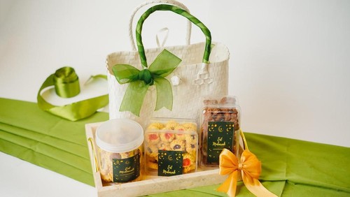 Ilustrasi hampers Lebaran