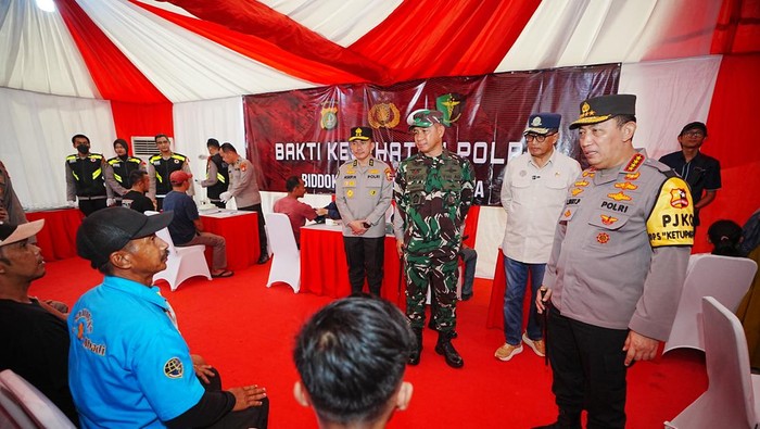 Kapolri Jenderal Listyo Sigit Prabowo cek program Mudik Gratis Polri Presisi Tahun 2024 di Monas (dok.istimewa)