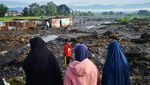 Kerusakan Akibat Terjangan Lahar Dingin Marapi
