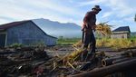Kerusakan Akibat Terjangan Lahar Dingin Marapi