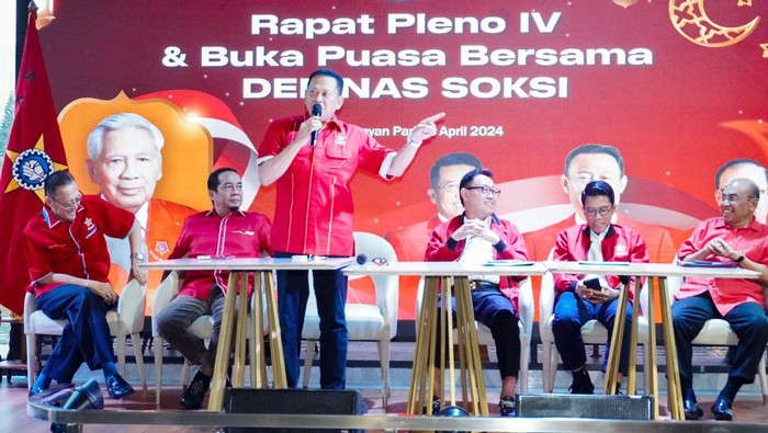 Ketua Dewan Pembina Depinas SOKSI Bambang Soesatyo
