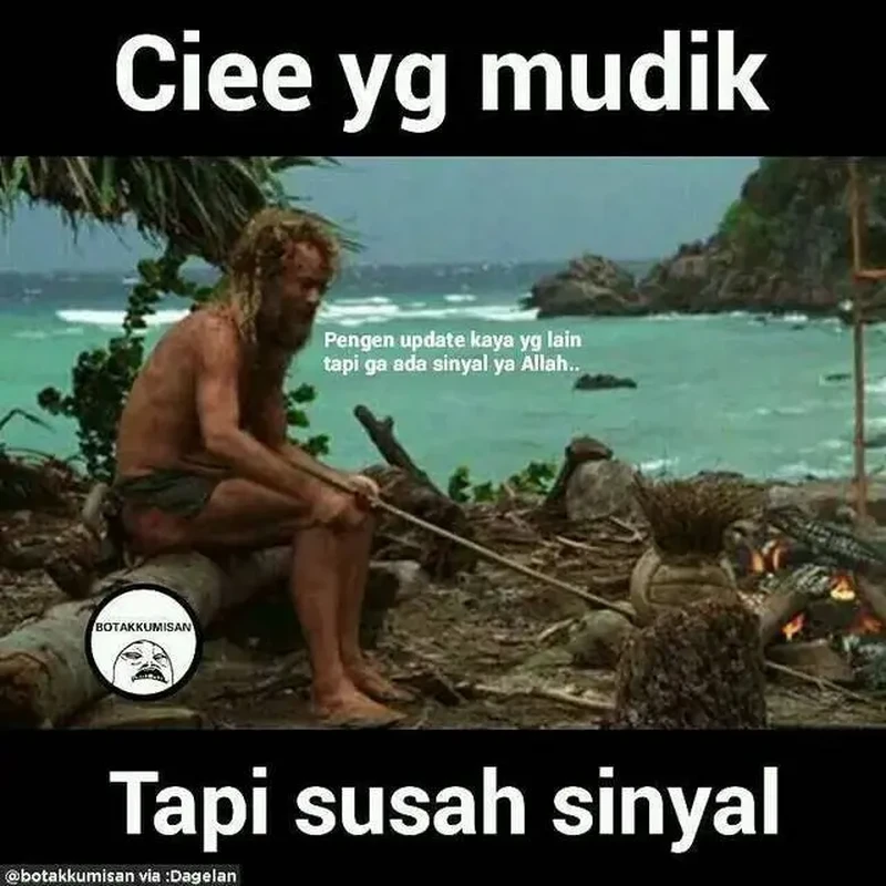 Meme mudik lebaran