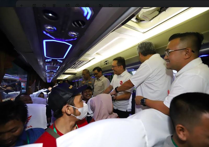 Mudik bareng Astra Honda Motor 2024