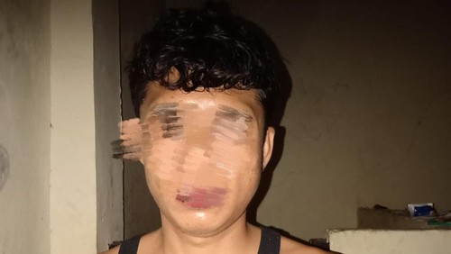 Pelaku pencurian beras di Pasar Alas.