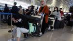 H-4 Lebaran, Pemudik Padati Bandara Soekarno Hatta