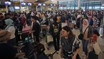 H-4 Lebaran, Pemudik Padati Bandara Soekarno Hatta