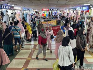 29 Ribu Orang Per Hari Kunjungi Tanah Abang Pekan Ini, Sebelumnya 54 Ribu