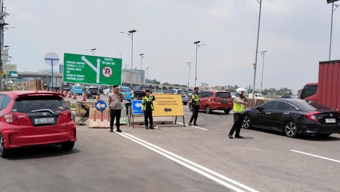 Pengalihan Arus Lalu Lintas di East Flyover Bandara Soekarno-Hatta demi Kelancaran Lalu Lintas