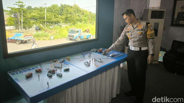 pos pelayanan simpang tiga Bunder Gresik