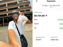 Pria Lulusan SD Ini Jadi Pengantar Makanan, Raup Rp 58 Juta per Bulan!