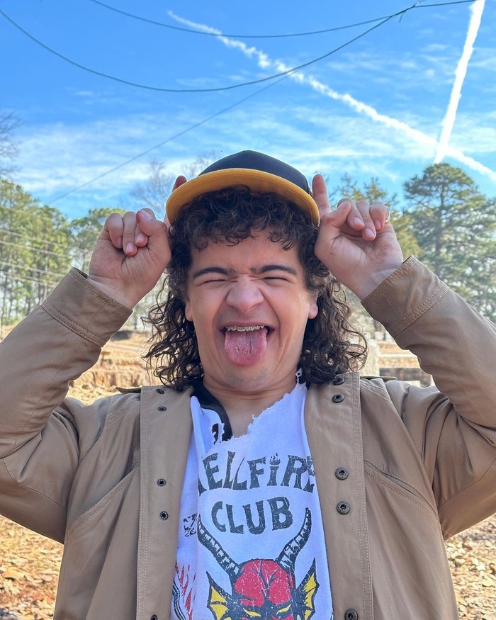 Foto belakang layar syuting Stranger Things 5.