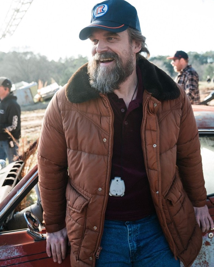 Foto belakang layar syuting Stranger Things 5.