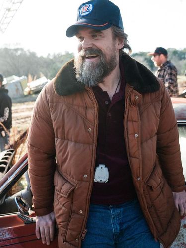 Foto belakang layar syuting Stranger Things 5.