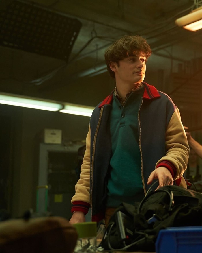 Foto belakang layar syuting Stranger Things 5.
