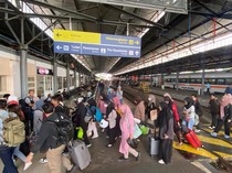 Puncak Arus Mudik di Stasiun Cepu Diprediksi Hari Ini