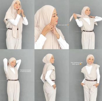 Tutorial hijab cocok untuk mudik gampang digunakan dan tetap rapi.