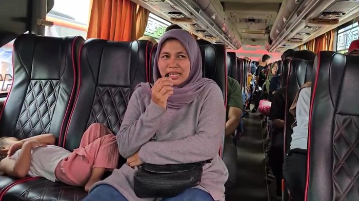 Yani, peserta Mudik Polri Presisi, berterima kasih kepada Kapolri (dok. Ist)