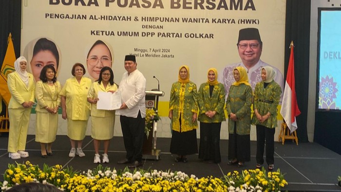 2 Organisasi bentukan Golkar deklarasi dukung Airlangga jadi ketum lagi