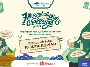 Selamat! Ini 5 Pemenang Alhamdulillah Challenge Minggu ke-2