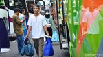 Ribuan Warga Ikuti Mudik Bareng Gratis Pemprov Jatim