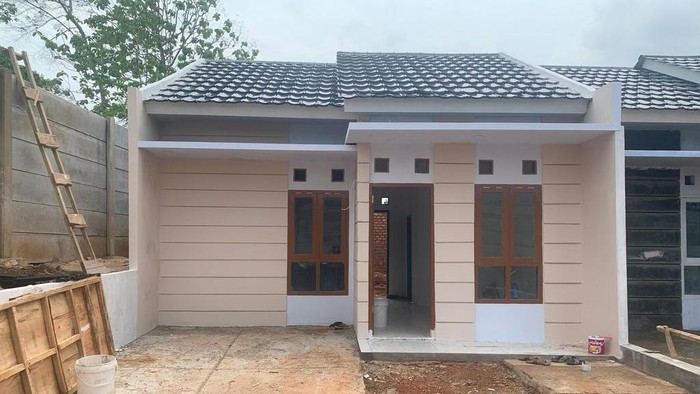 Penampakan depan rumah di Griya Hanifa
