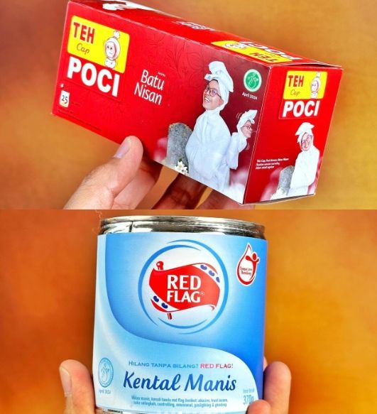 Unik! Konten Kreator Aulion Bikin Hampers Bertema Sembako