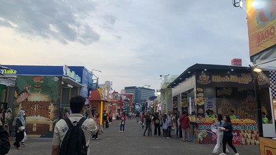 Suasana Jakarta Lebaran Fair 2024!