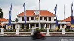 Jalanan Kota Surabaya Lengang  Jelang Lebaran