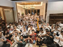 Kala Aktivis-Sahabat Ara Sosialisasikan Makan Gratis untuk Anak Yatim Piatu