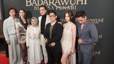 Keseruan Gala Premiere Badarawuhi di Los Angeles