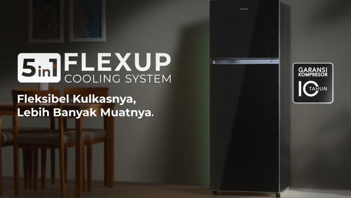 Kulkas Polytron PRW 29HB FlexUp 5in1