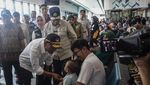 Menko PMK Muhadjir dan Menhub Tinjau Arus Mudik di Merak
