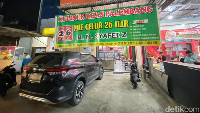 Mie Celor 26 Ilir yang terkenal di Palembang