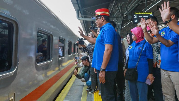 Mudik kereta api dari Pemprov Jateng