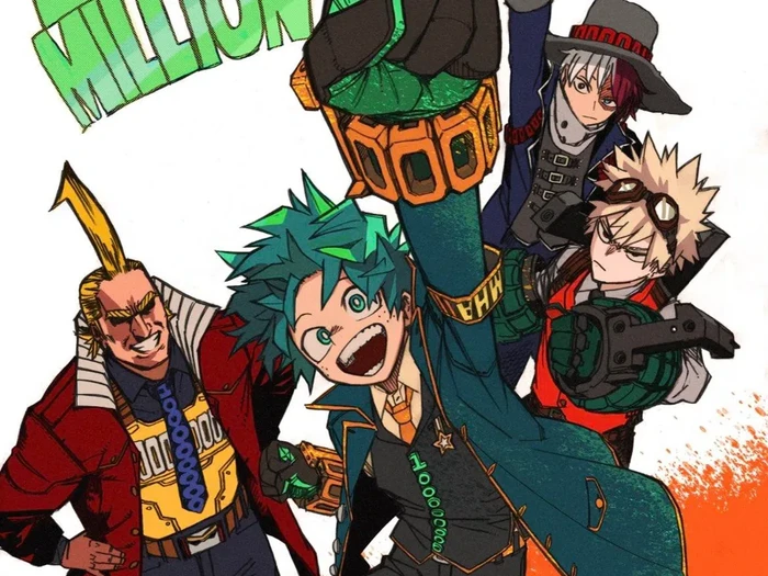 My Hero Academia My Hero Academia mencapai angka penjualan 100 juta eksemplar.