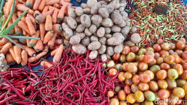 Pantauan harga sembako di Makassar menjelang Lebaran.