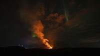 Gunung berapi di barat daya Islandia itu meletus tiga kali pada bulan Desember, Januari dan Februari.