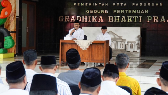 Pemkot Pasuruan Salurkan Zakat Mal Melalui Baznas