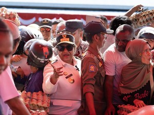 Pemprov Papua Tengah Tekan Inflasi Jelang Lebaran Lewat Pasar Murah